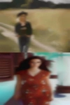 Looking woman masturbating