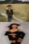 Sexy woman fair pussy alone